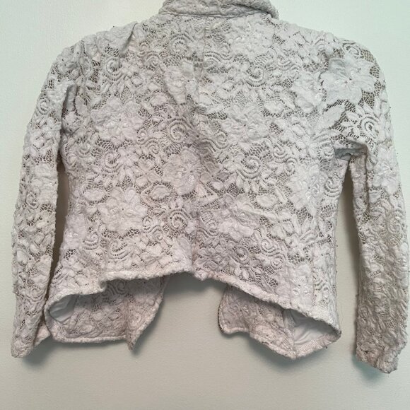 MISC white lace jacket size small - Picture 4 of 4